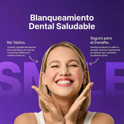 Tiras Blanqueadoras Advanced BrightSmile + Corrector de Color